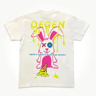 Degen Degen T-Shirt Dessert White