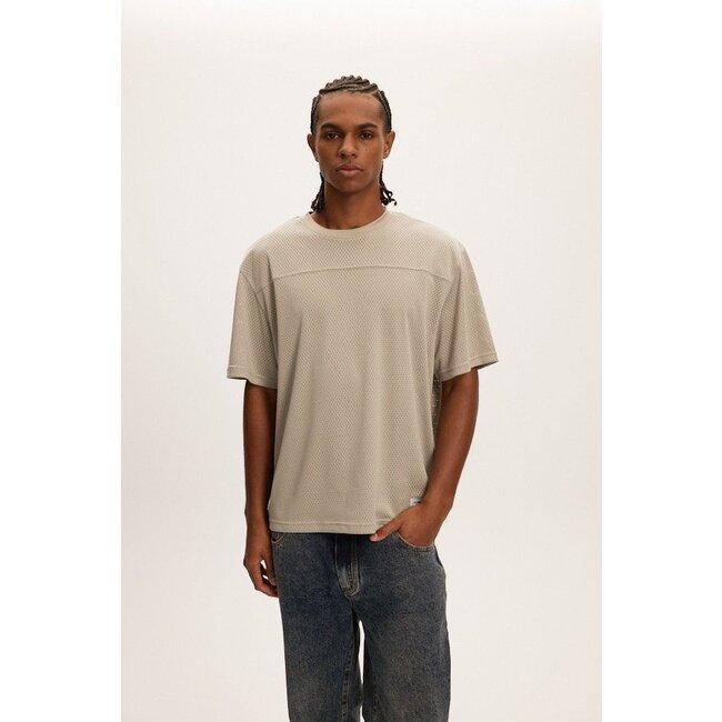 Kuwalla Kuwalla Mesh Tee Silver Grey (KUL-0125-MET117)