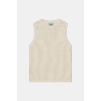 Kuwalla Kuwalla Knitted Sleeveless Vest Cream (UKUL-0125-KVT707)