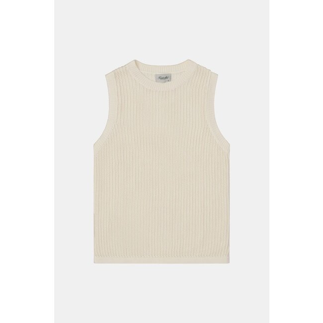 Kuwalla Kuwalla Knitted Sleeveless Vest Cream (UKUL-0125-KVT707)