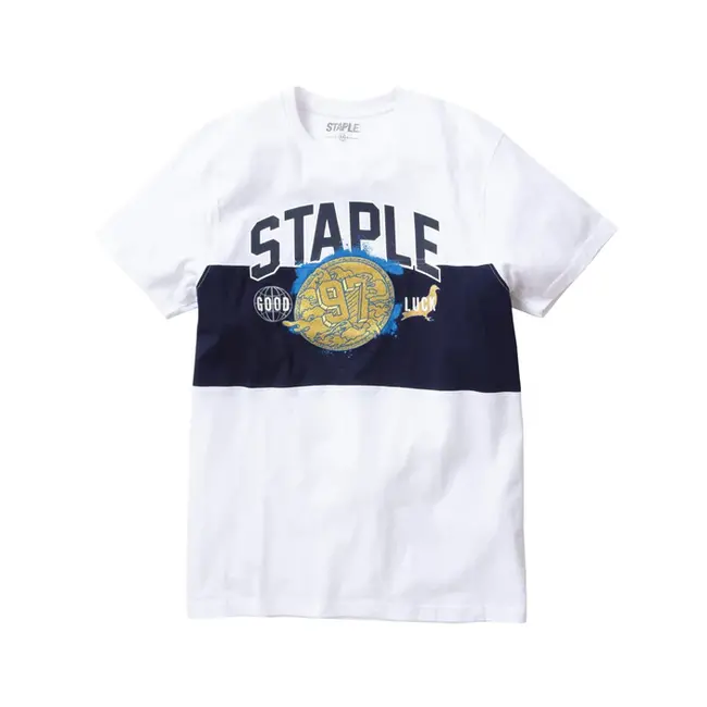 Staple Staple Gold Medal Tee White