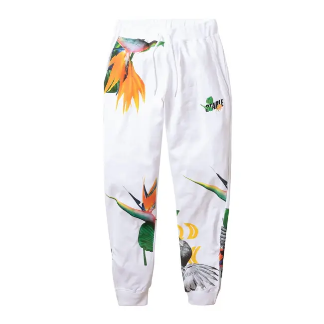 Staple Staple Paradise Joggers White