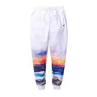 Staple Staple Sunset Joggers White