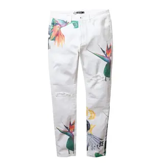 Staple Staple Paradise Denim Jeans White