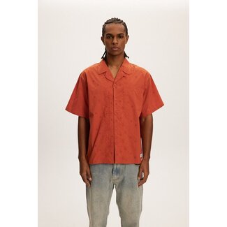 Kuwalla Kuwalla Embroidery Yacht Shirt Rust (KUL-0125-FEY116)