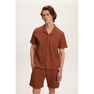 Kuwalla Kuwalla Heavy Waffle Shirt Coconut (UKUL-0125-HWS115)