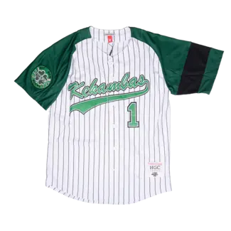 HeadGear Headgear G-BABY BaseBall Jersey WTH/GRN