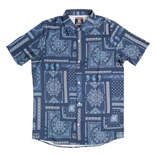 Akademiks Akademiks Button Down Navy