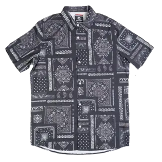 Akademiks Akademiks Button Down Black