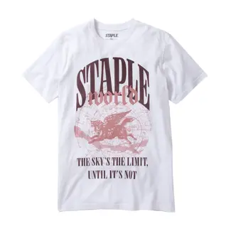 Staple Staple NYC Hunts Point Globe T Shirt White