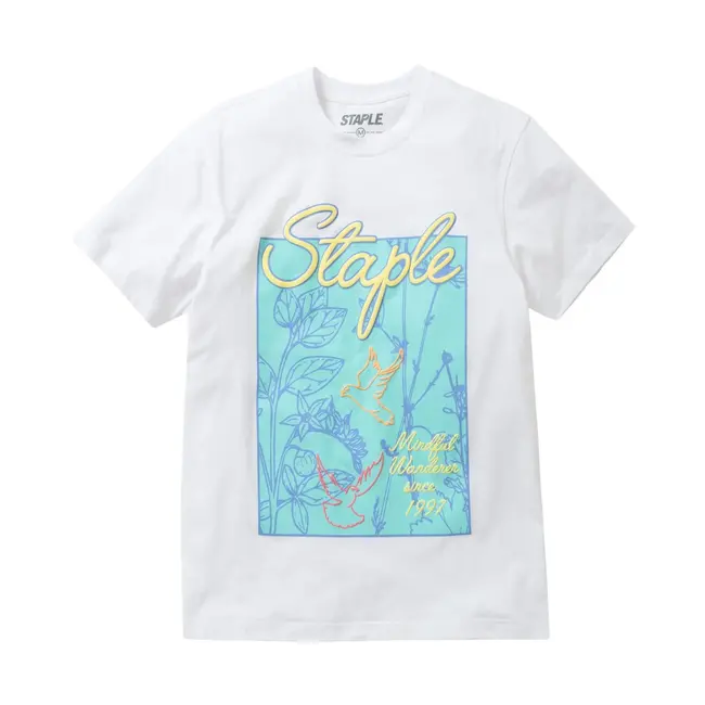 Staple Staple NYC Rosewood T Shirt White
