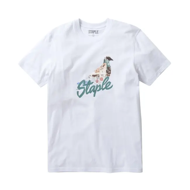 Staple Staple NYC Woodlawn T Shirt White