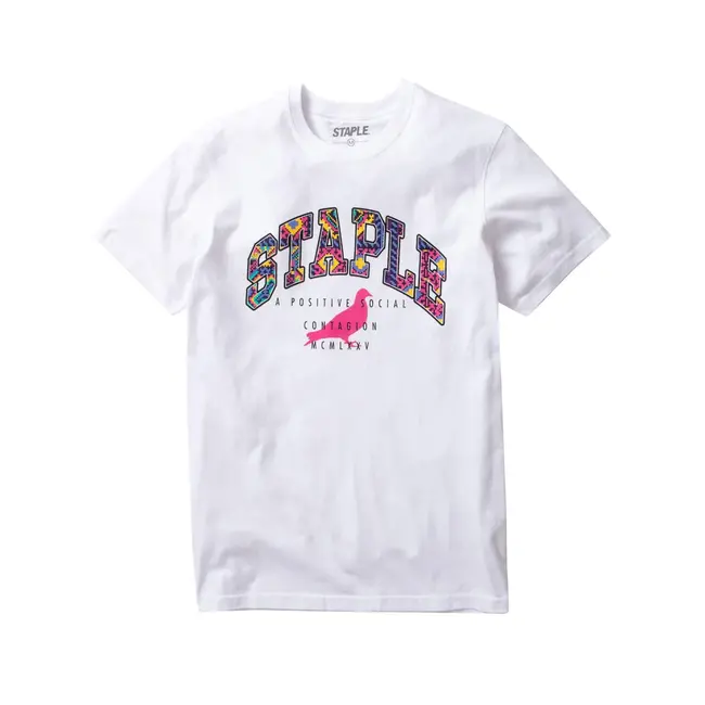 Staple Staple NYC Logo T Shirt Purple