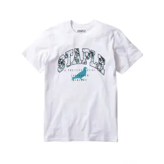 Staple Staple NYC Logo T Shirt Wave WHT/Blue