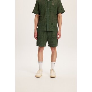 Kuwalla Kuwalla Crochet Shorts GRN (KUL-0125-SH305)