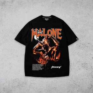 Modern Hustler Modern Hustler Post Malone Black T-Shirt