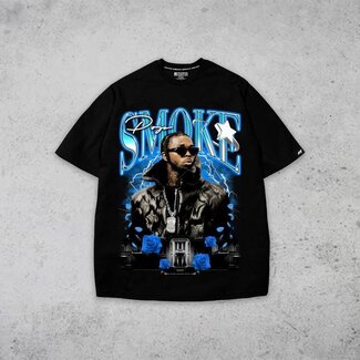 Modern Hustler Modern Hustler Pop Smoke Black T-Shirt (v3)
