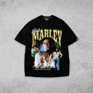Modern Hustler Modern Hustler Bob Marley Black T-Shirt