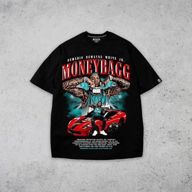 Modern Hustler Modern Hustler Moneybagg Yo Black T Shirt