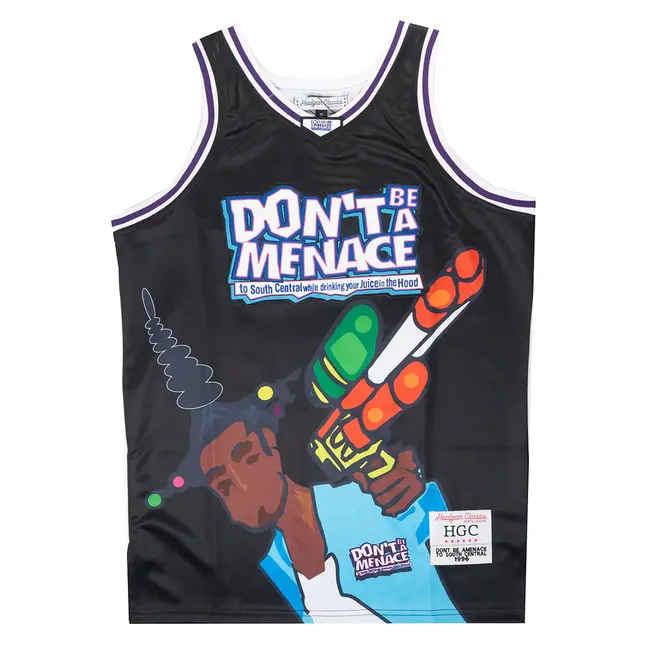 HeadGear Headgear Don't Be a Menace Baseball Jersey