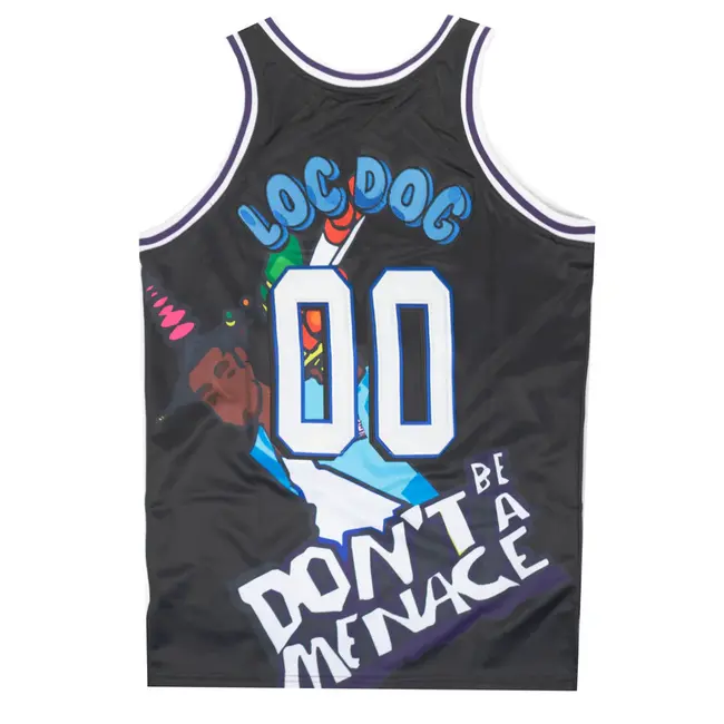 HeadGear Headgear Don't Be a Menace Baseball Jersey