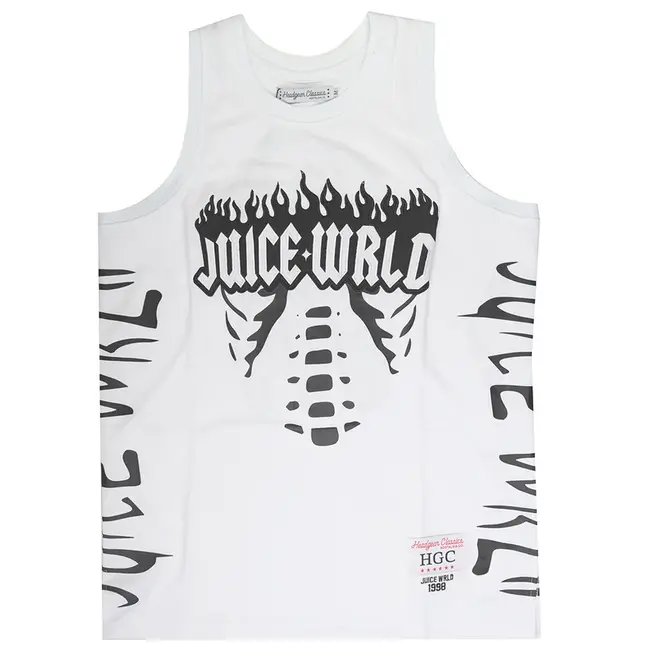HeadGear Headgear Juice World Basketball Jersey White