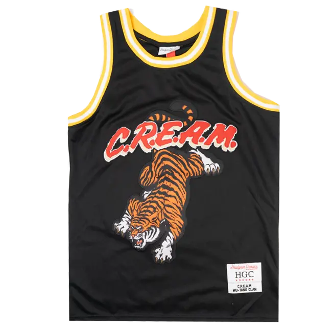 HeadGear Headgear Wu-tang Basketball Jersey Black