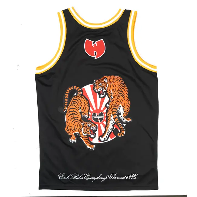 HeadGear Headgear Wu-tang Basketball Jersey Black