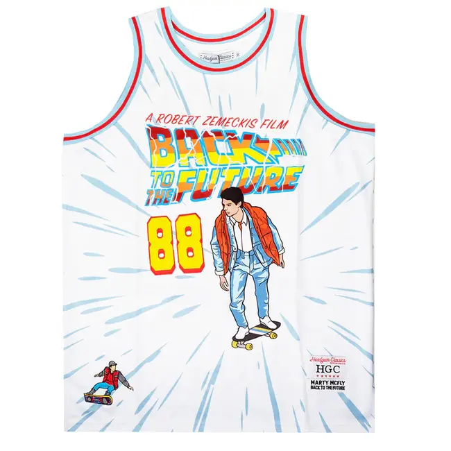 HeadGear Headgear Back To The Future Jersey White