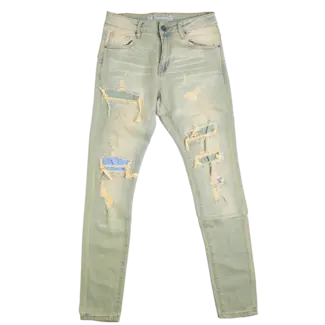 Cryspdenim Cryspdenim Slim Fit Sand Wash