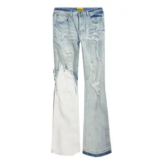 GFTD GFTD LA Stacked Flair Jeans LT Wash Scatter