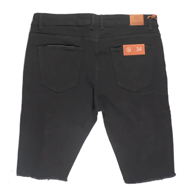 Cryspdenim Cryspdenim Cut Off Short Black