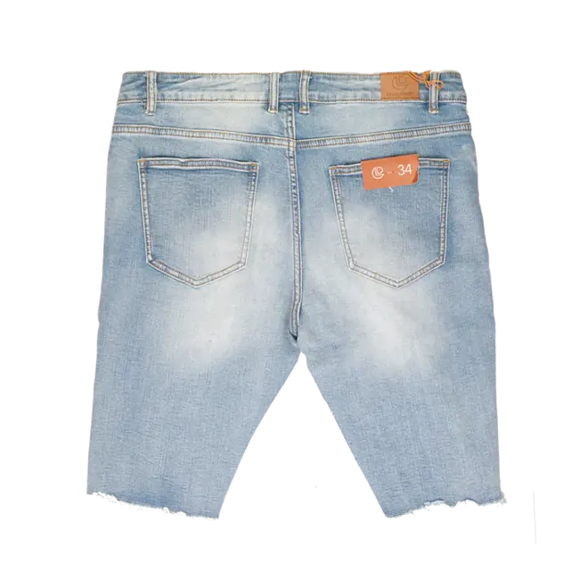 Cryspdenim Cryspdenim Cut Off Short Blue