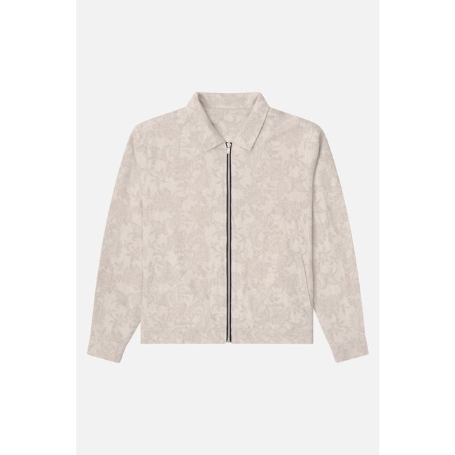 Kuwalla Kuwalla Jacquard Linen Shacket Natural (UKUL-0125-LSHK801)