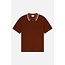 Kuwalla Kuwalla Knit Zip Polo Rust Brown (UKUL-0125-KZP712)