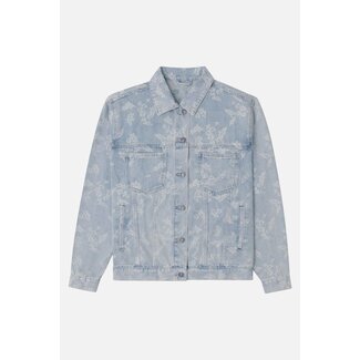 Kuwalla Kuwalla Denim jacket Floral Embroidery (UKUL-0125-D100)