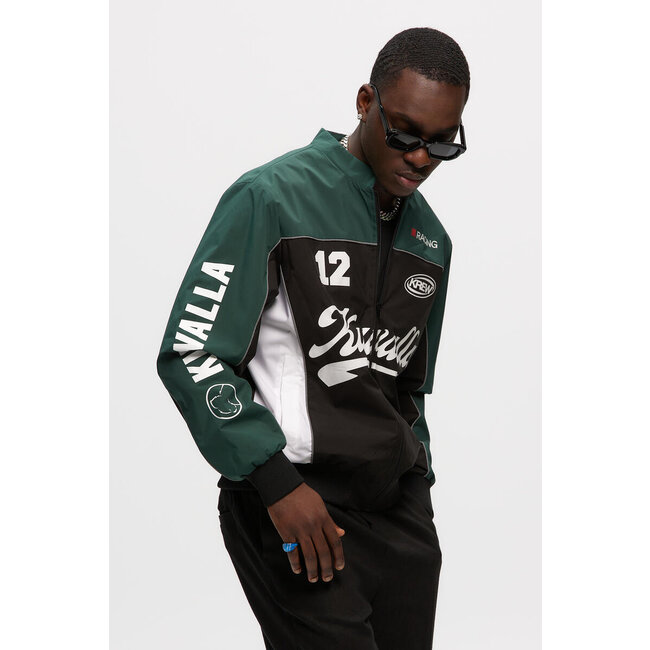 Kuwalla Kuwalla Racing Jacket Blk/Grn (KUL-RCJ3148)
