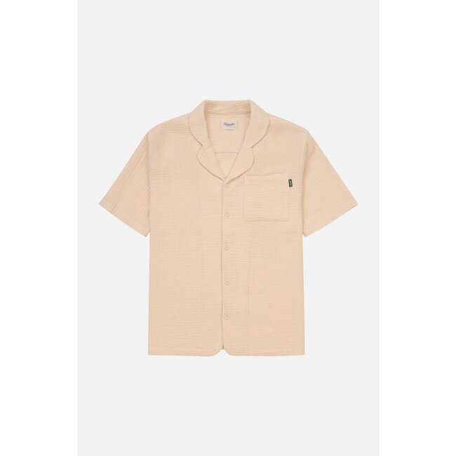 Kuwalla Kuwalla Resort Seersucker Shirt CRM (UKUL-0125-RST019B)