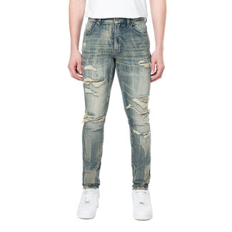 Smoke Rise Smoke Rise Vintage Washed Jeans Topaz Blue (JP24502)