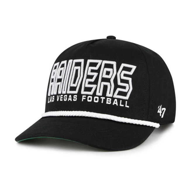 47 Brand '47 Brand NFL - Byline Rope Las Vegas Raiders Black