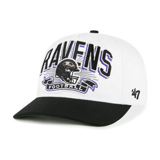 47 Brand '47 Brand NFL-Prime Play Hitch RF Baltimore Raven White