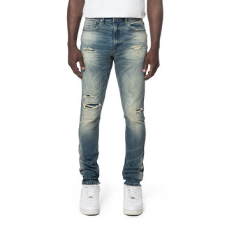 Smoke Rise Smoke Rise Vintage Washed Jeans Village Blue(JP24101)