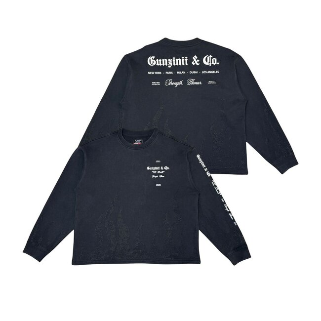 Gunzinii Gunzinii Crew Black Crystal (GZ547-BLK)