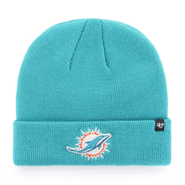 47 Brand '47 Brand Miami Dolphins Toque Turquoise