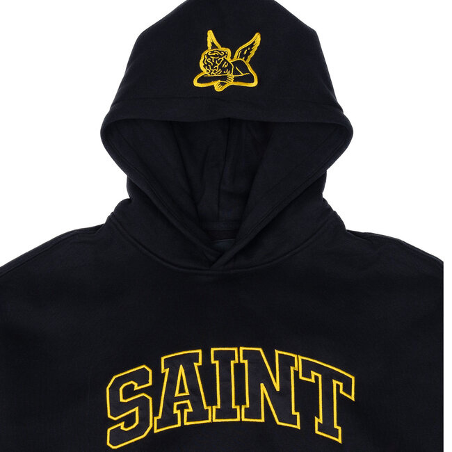 Tourn Tourn Saint Hoodie Black Yellow