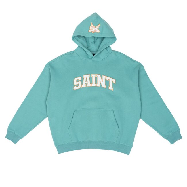Tourn Tourn Saint Hoodie Teal Orange