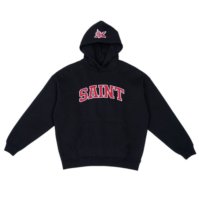 Tourn Tourn Saint Hoodie Black Red