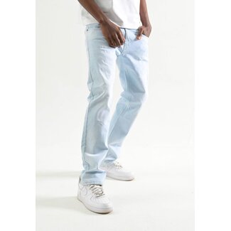 Taker Taker Premium Cross Hatch Jeans Lt Blue (T4101)
