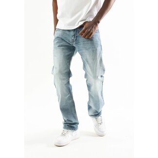Taker Taker Premium Cross Hatch Jeans Indigo (T4101)