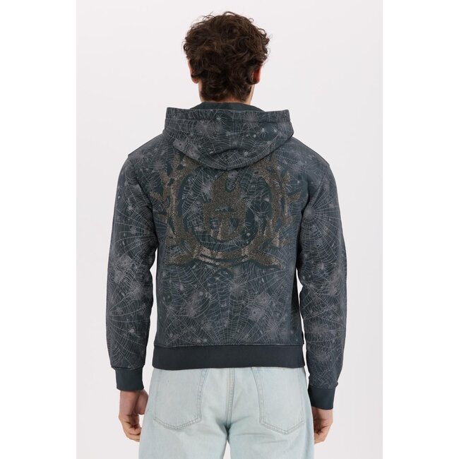 Tenaciti Tenaciti Zip Up Hoodie Washed Black (T25-2004)